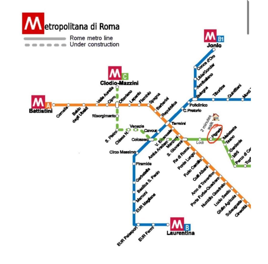 Vita Lenta Roma Pigneto Terrazza Екстериор снимка